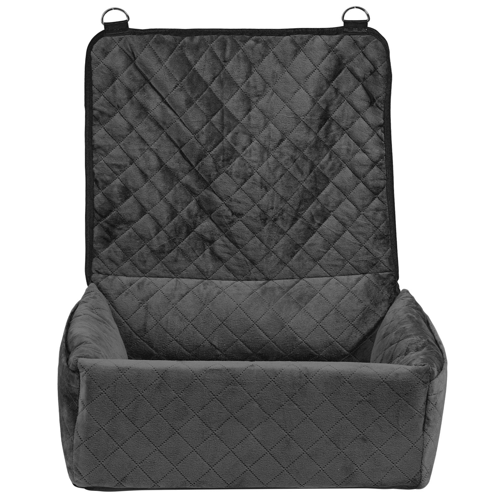 Dog Booster Car Seat For Small And Medium Dogs Comfortable Travel_voghion.com